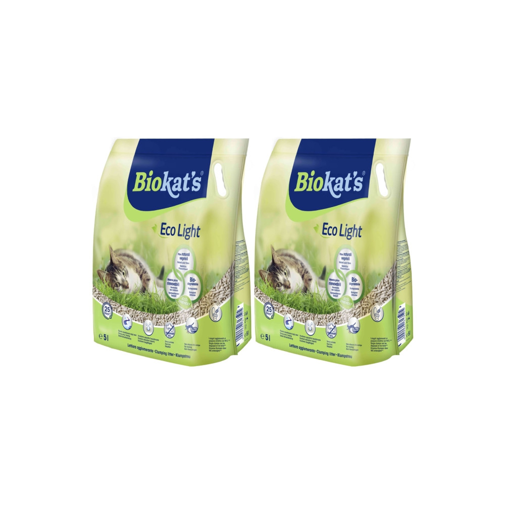 Biokats Pelet Kedi Kumu Eco Light 5 Litre 2li Evcil Hayvan Ürünleri Fiyatı