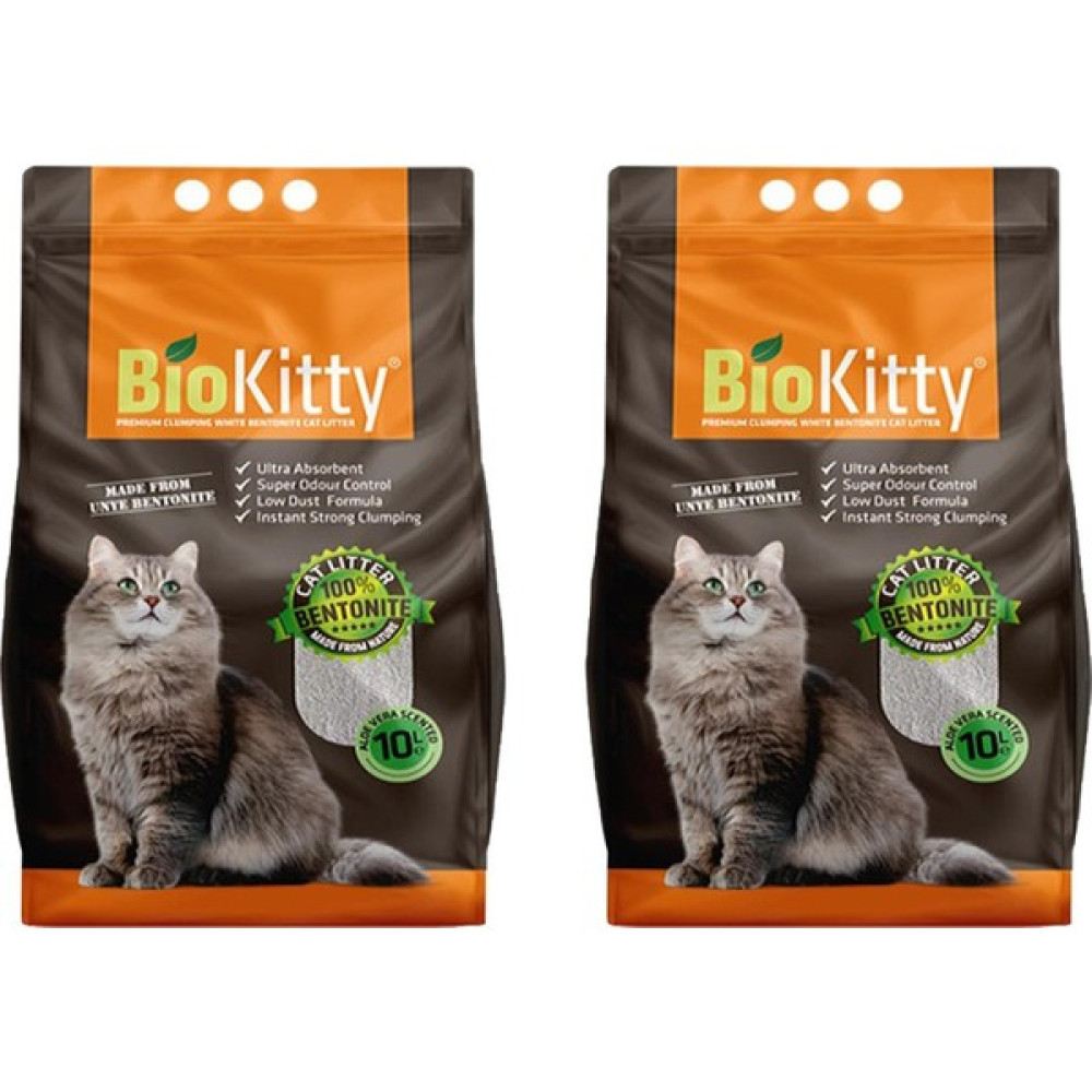 Biokitty Aloe Vera Kokulu Doğal Ince Taneli Topaklanan Kum 10 Lt x 2 Adet Oto Boyaları Fiyatı