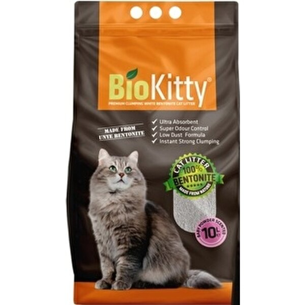 Biokitty Bebek Pudra Kokulu İnce Taneli Doğal Bentonit Kedi Kumu 10 lt Evcil Hayvan Ürünleri Fiyatı