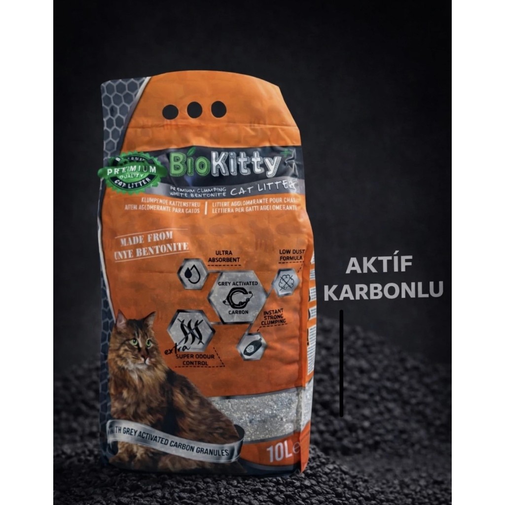 Biokitty Kedi Kumu 10 Lt Aktif Karbon Diğer Fiyatı