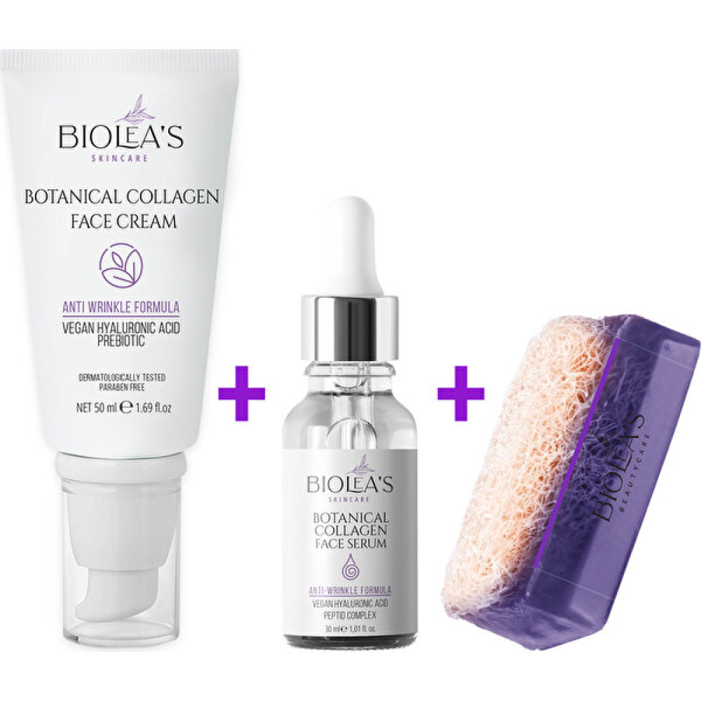Biolea's Skincare Bitkisel Kolajen 3'lü Set Anti-Aging / Yaşlanma Karşıtı Fiyatı