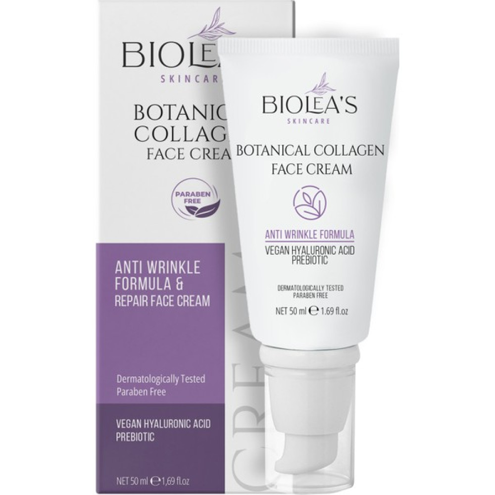 Biolea's Skincare Ince Çizgi ve Kırışıklıkları Azaltan Yüz Bakım Kremi Bitkisel +Vegan Hyalüronik Asit 50 ml Anti-Aging / Yaşlanma Karşıtı Fiyatı