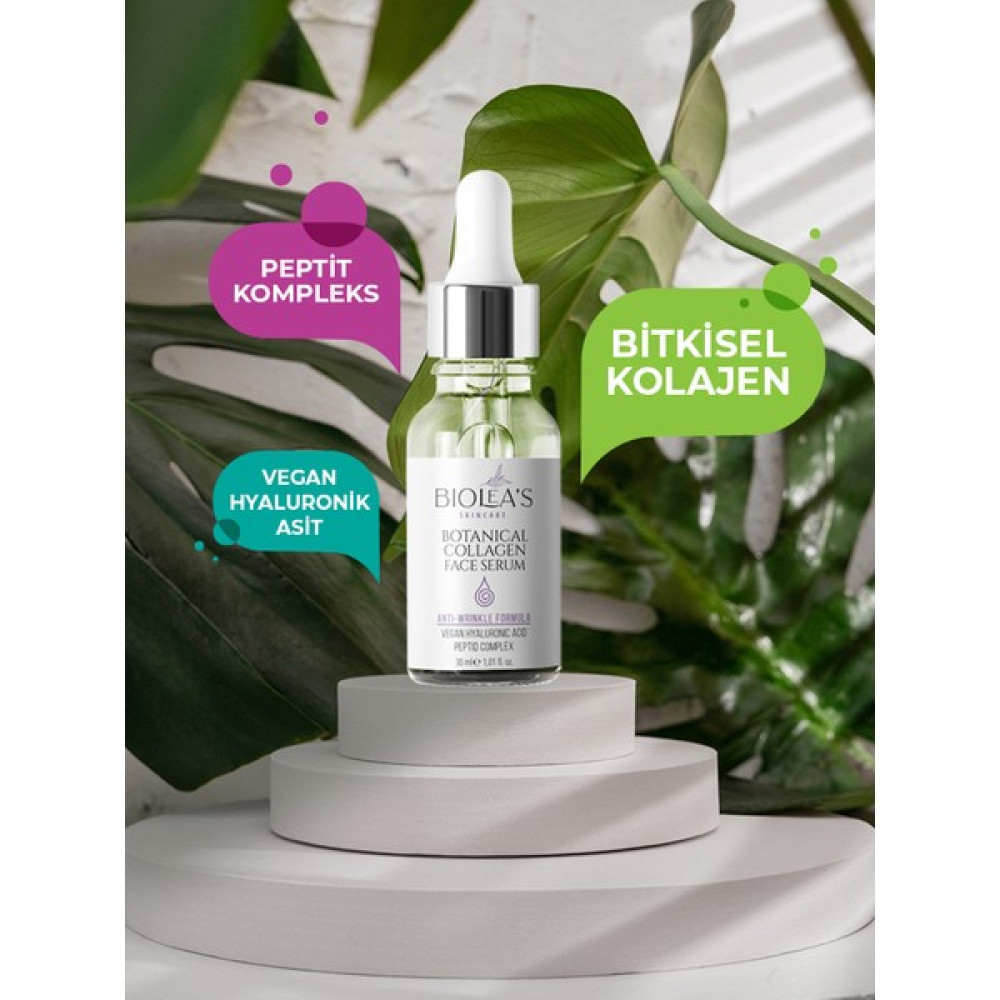 Biolea's Skincare Ince Çizgi Yüz Bakım Serumu Bitkisel + Peptit Kompleks 30 ml Anti-Aging / Yaşlanma Karşıtı Fiyatı