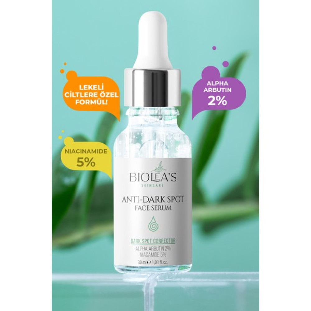 Biolea's Skincare Lekeli Ciltler Için Aydınlatıcı Yüz Bakım Serumu Niacinamide 5% + Alpha Arbutin 2% 30 ml Leke Kremi Fiyatı