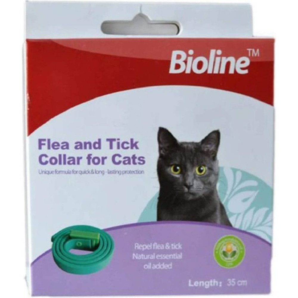 Bioline Bitkisel Kedi Pıre Tasması 35 cm Evcil Hayvan Ürünleri Fiyatı