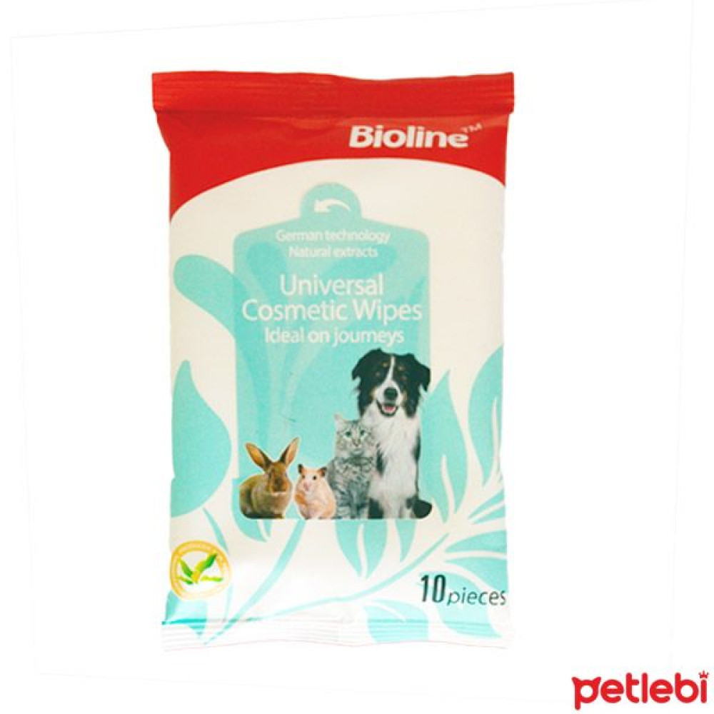 Bioline Kedi ve Köpek için Islak Mendil (10'lu) Evcil Hayvan Ürünleri Fiyatı