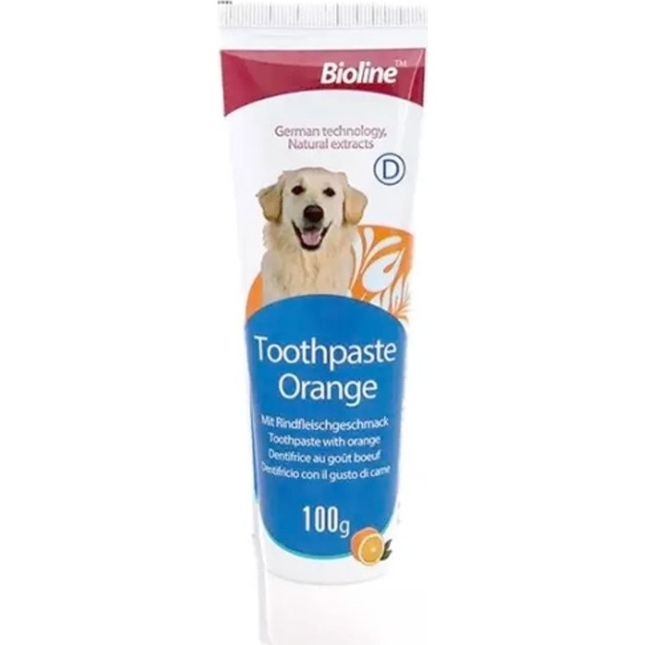 Bioline Portakal Aromalı Köpek Diş Macunu 100 Gr Evcil Hayvan Ürünleri Fiyatı