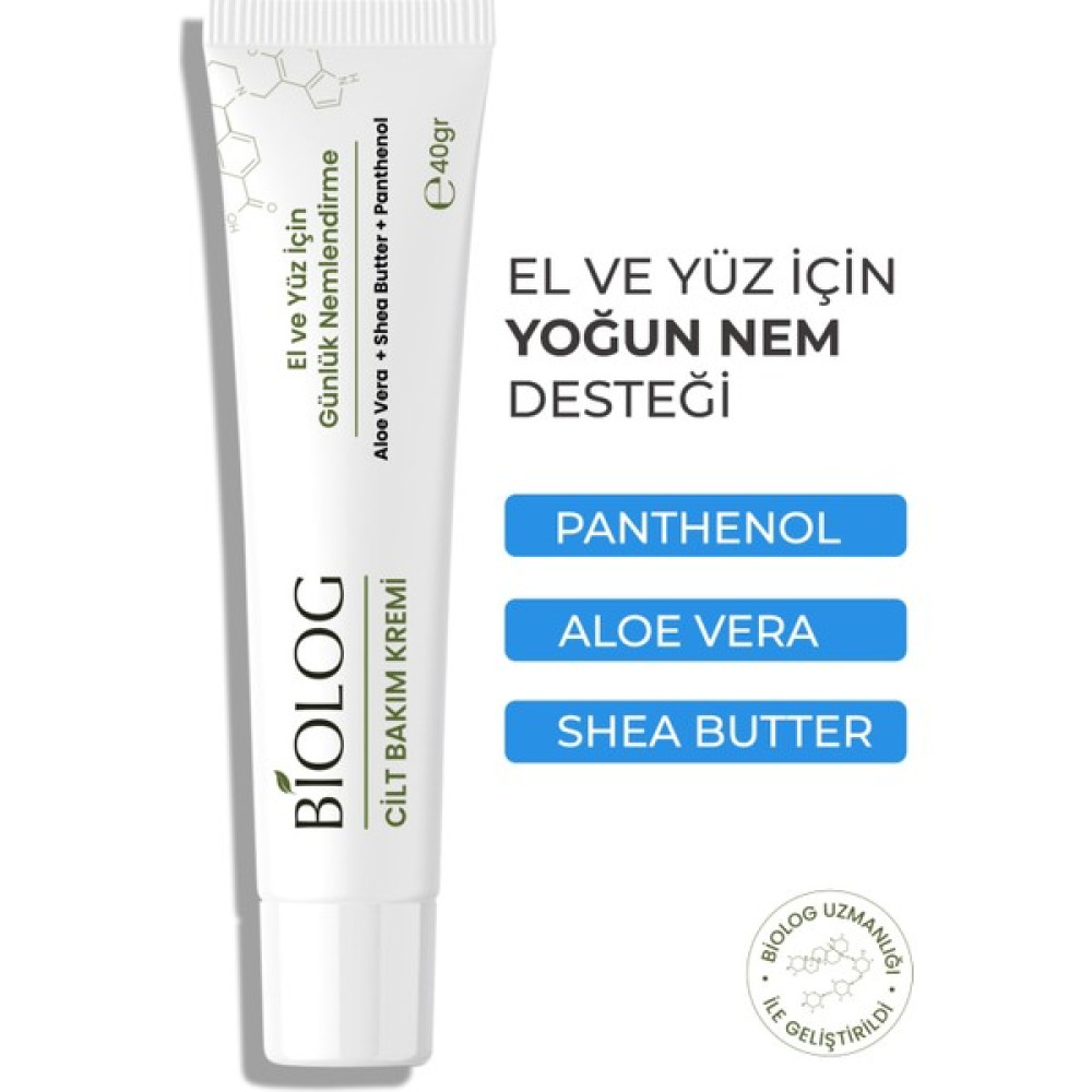Biolog Cilt Bakım Kremi 40 gr Nemlendiriciler Fiyatı