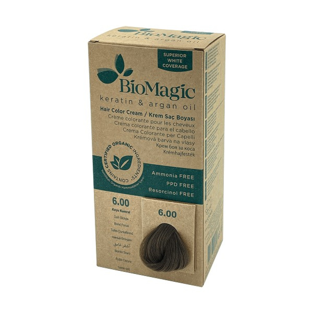 BIOMAGIC Saç Boyası Koyu Kumral No: 6.00 Saç Boyası Fiyatı