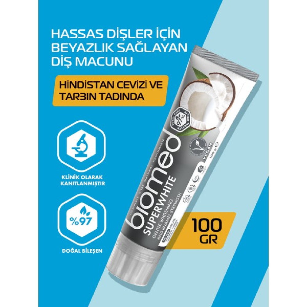 Biomed Superwhite 100 gr Diş Macunları Fiyatı