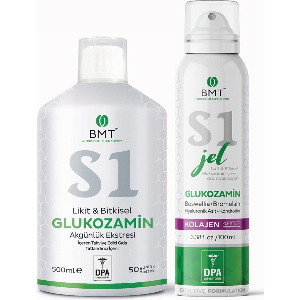 Biomet S1 Glukozamin Set (Sıvı Glucosamine + Glukozamin Jel) Diğer Fiyatı