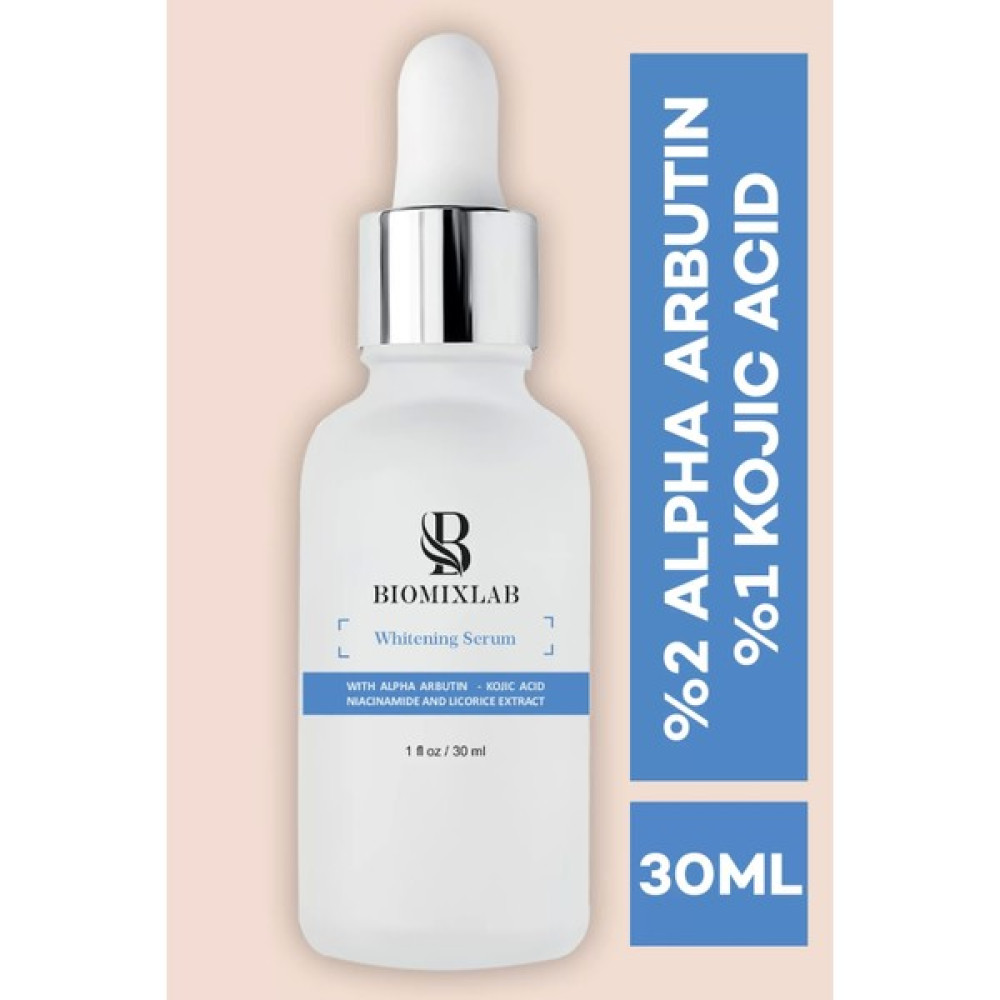 Biomixlab Cilt Lekelerini ye & Cilt Tonu Eşitlemeye Alpha Arbutin Serum 30ML Leke Kremi Fiyatı