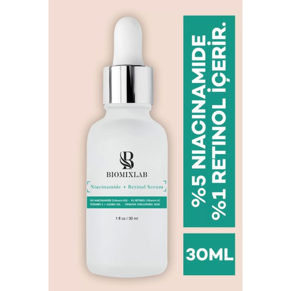 Biomixlab Siyah Nokta ve Niacinamide + Retinol Serum 30ML Oto Boyaları Fiyatı