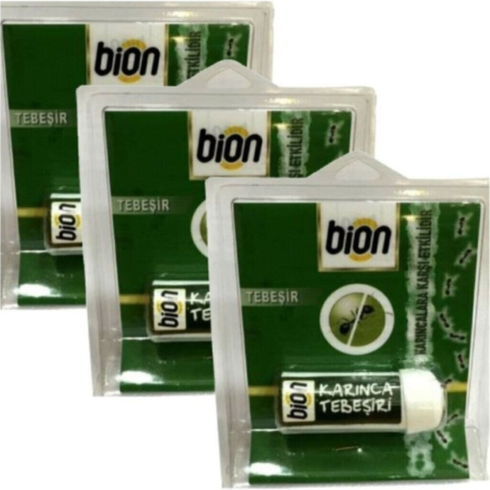 Bion Karınca Tebeşiri 24 Ge x 3 Sinek-Kene-Haşere Kovucu Fiyatı