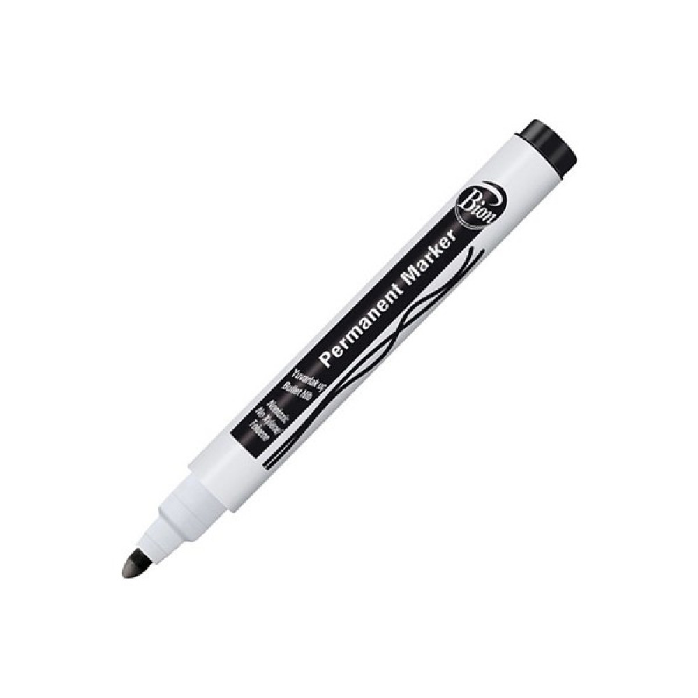 Bion Permanent Marker 9175 - Yuvarlak Uç - Siyah Keçe Uçlu Kalem Fiyatı