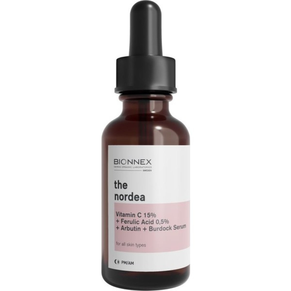 Bıonnex The Nordea Vitamin C 15% + Ferulic Acid 0.5% + Arbutin + Burdock Serum 30 ml Anti-Aging / Yaşlanma Karşıtı Fiyatı