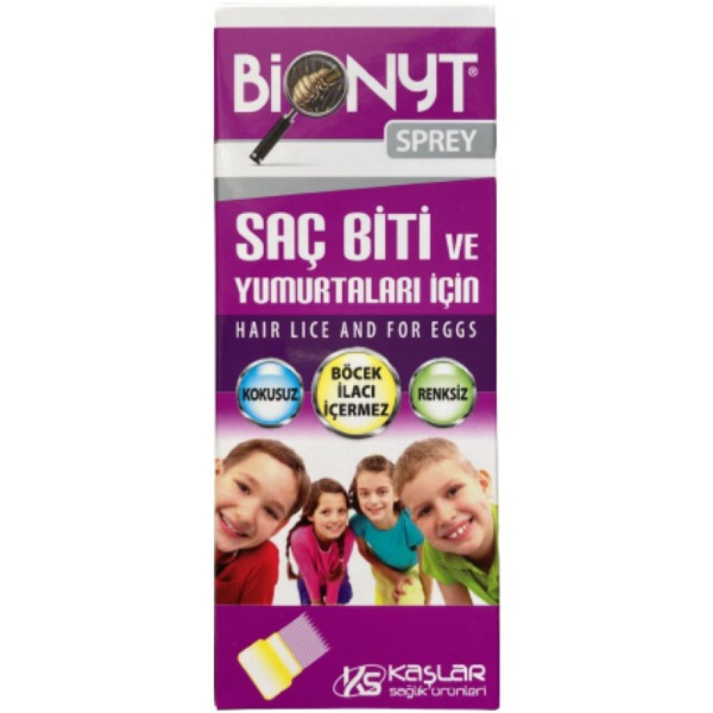 Bionyt Saç Biti ve Yumurtaları Için Sprey 100ML (3 Adet) Şampuan ve Saç Kremi Fiyatı