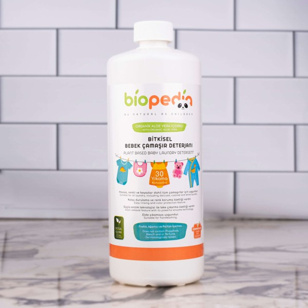 Biopedia Biopeda Bitkisel Bebek Çamaşır Deterjanı 1050ML - 1,5 lt Çamaşır Yıkama Fiyatı