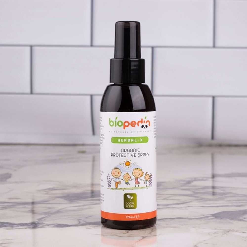 Biopedia Organik Sivrisinek Kovucu Herbal - x Protective Sprey 125 ml - Renkli Bebek Bakım Fiyatı