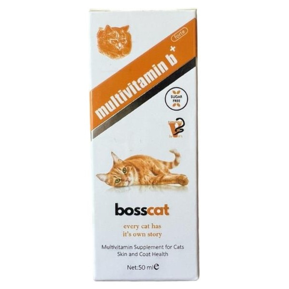 Biopet Bosscat Kediler Için Multivitamin B+ Damla 50 ml Evcil Hayvan Ürünleri Fiyatı