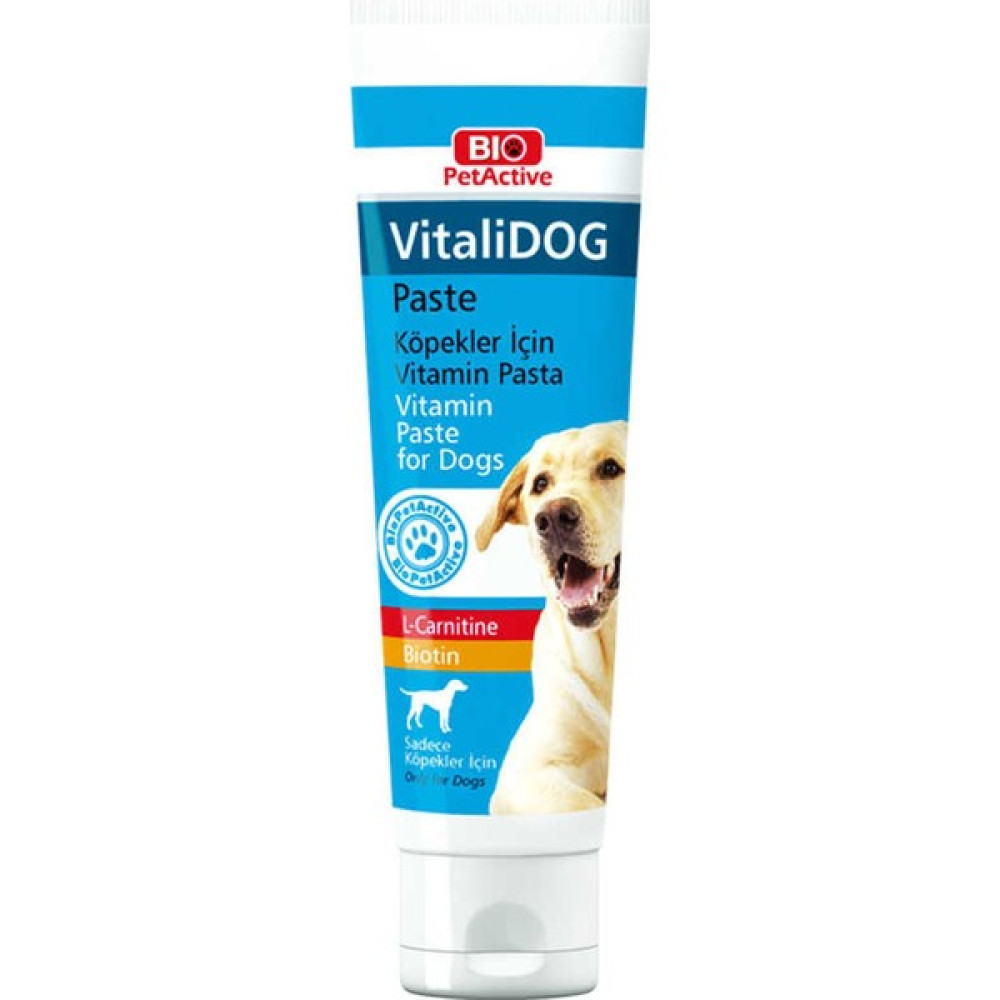 BioPetActive Vitalidog Paste Köpekler için Vitamin 100 ml Evcil Hayvan Ürünleri Fiyatı