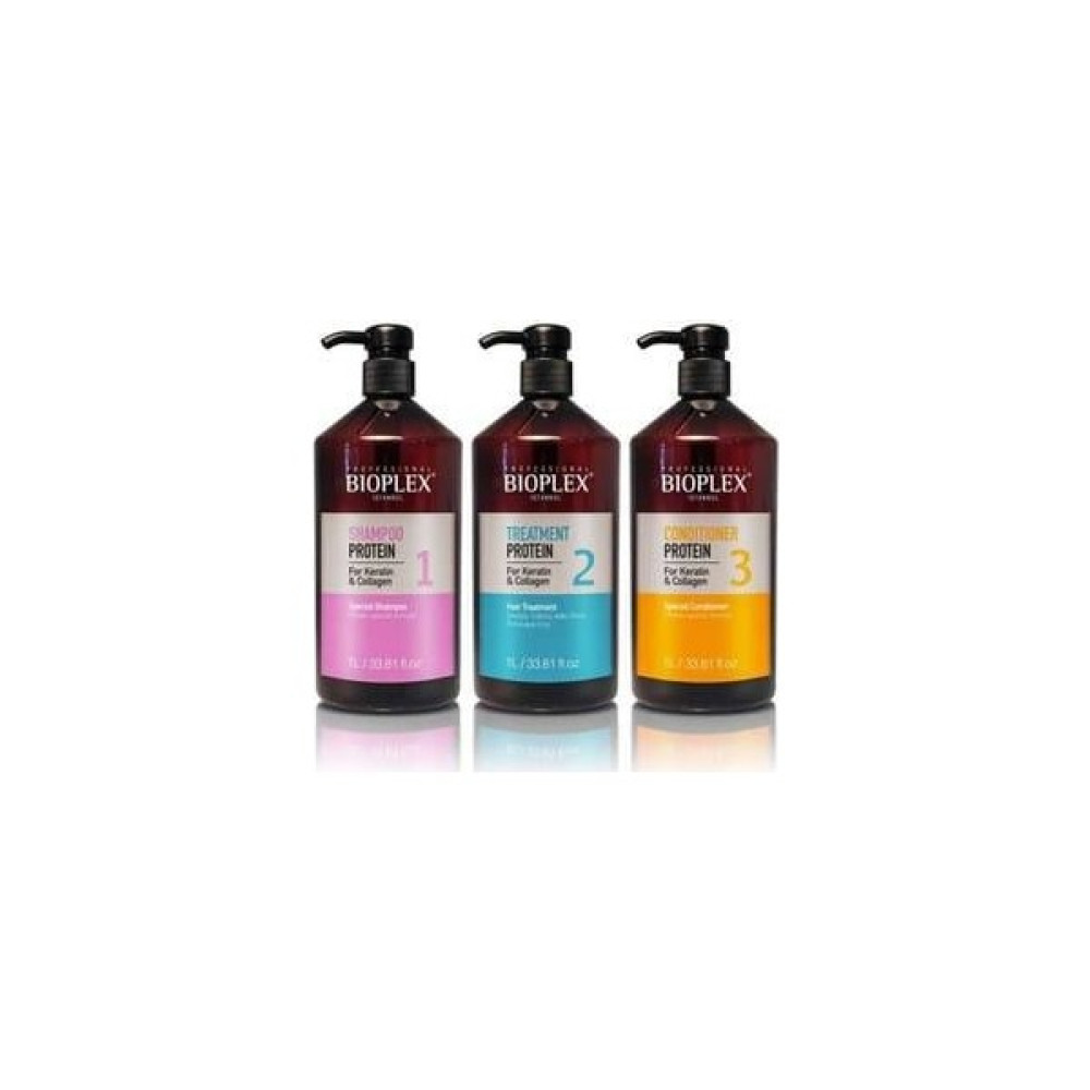 Bioplex Glam Look Keratin Kit 3'lü Set 1000 ml Saç Bakım Maskeleri & Serumlar & Spreyler Fiyatı