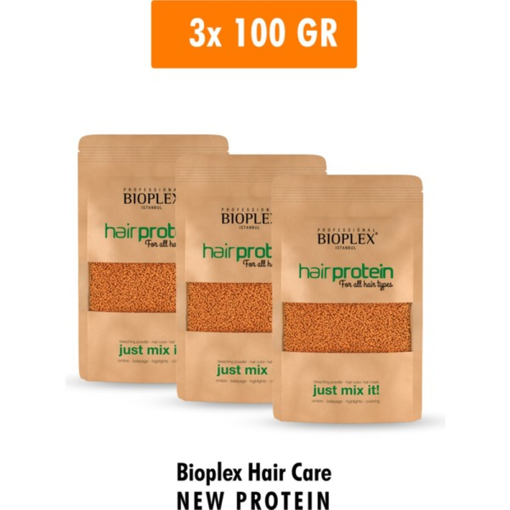 Bioplex Saç Bakım Proteini - Saç Açma ve Boya Işlemlerinde Yıpranmalara Karşı Özel Ürün 3X100 gr - - 1,0 Siyah Saç Bakım Maskeleri & Serumlar & Spreyler Fiyatı