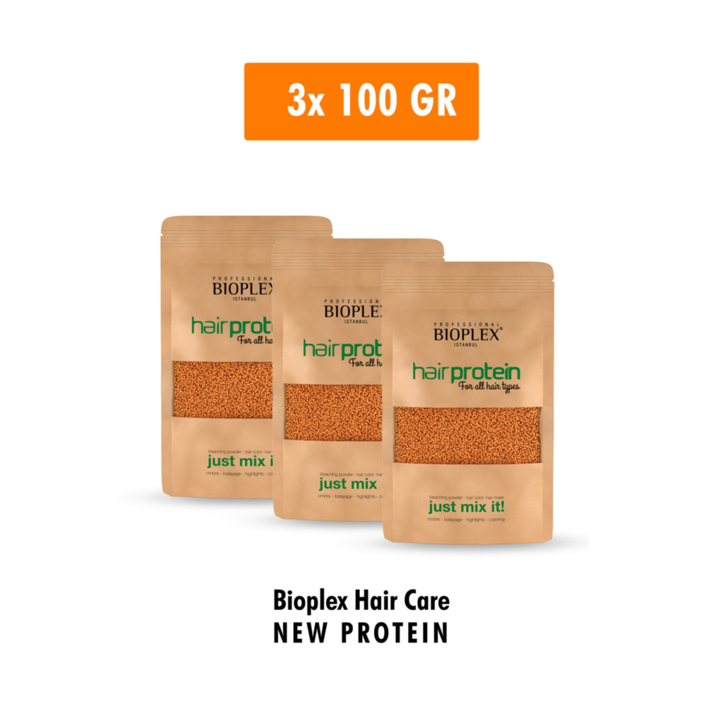 Bioplex Saç Bakım Proteini - Saç Açma Ve Boya Işlemlerinde Yıpranmalara Karşı Özel Ürün 3x100 Gr - 3 Paket Saç Bakım Maskeleri & Serumlar & Spreyler Fiyatı