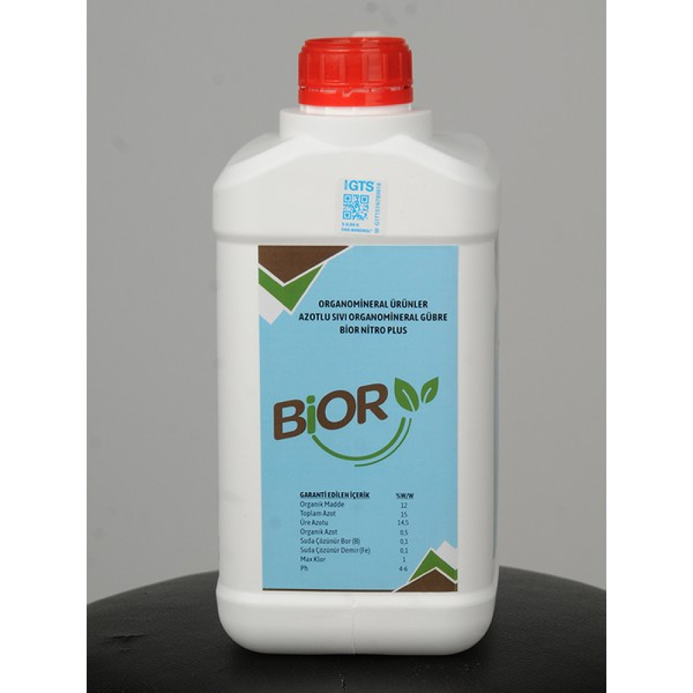Bior Nitro Plus 5 L Azotlu Sıvı Gübre (Organomineral) Gübre Fiyatı