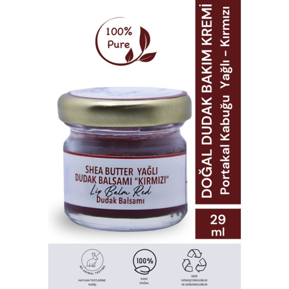 Bioran %100 Doğal Dudak Bakım Kremi - Lip Balm (Havaciva Otu & Shea Butter Yağlı) 29 Ml. Dudak Bakımı / Koruyucu Fiyatı