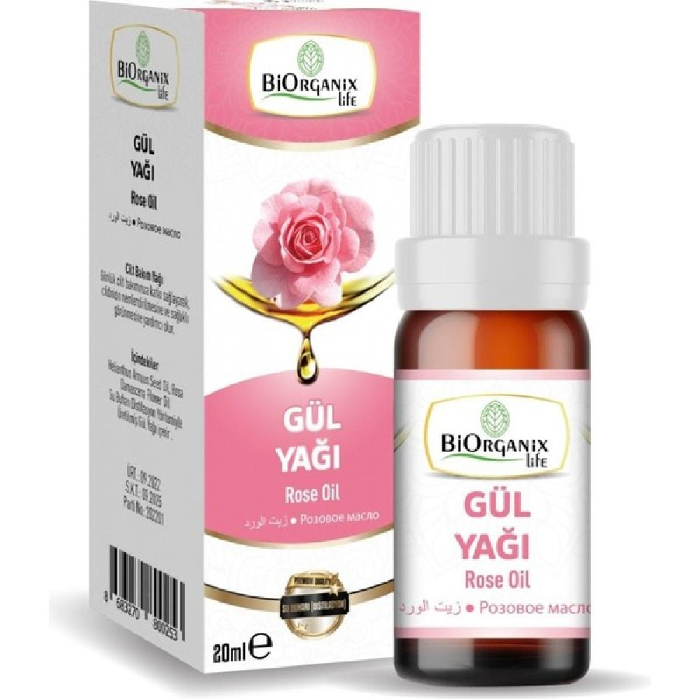 Biorganix Life Gül Yağı 20 ml Nemlendiriciler Fiyatı