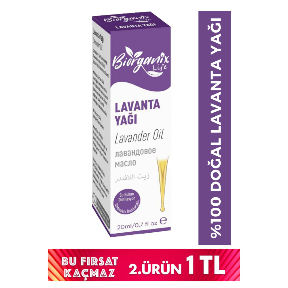 Biorganix Life Lavanta Yağı 20 Ml Cilt ve Yüz Bakımı Fiyatı