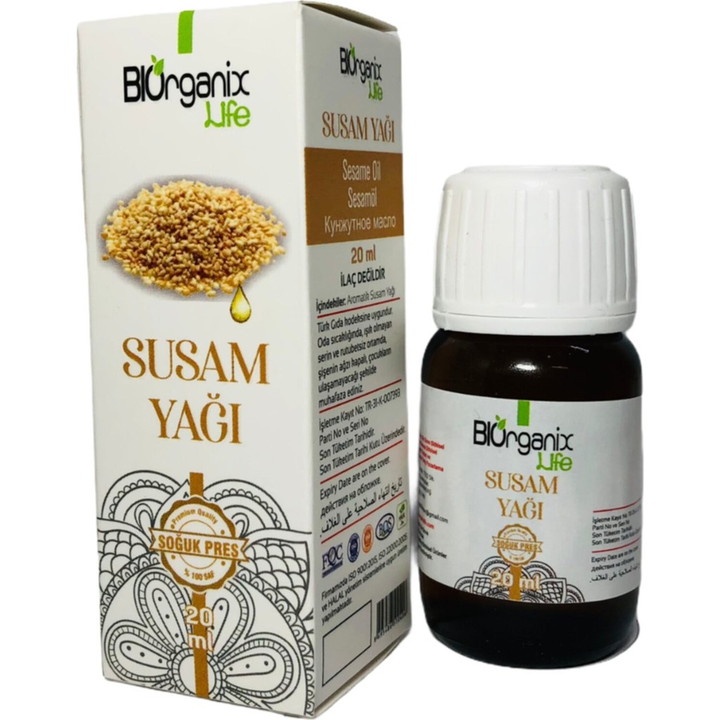 Biorganix Life Susam Yağı 20 ml Diğer Fiyatı