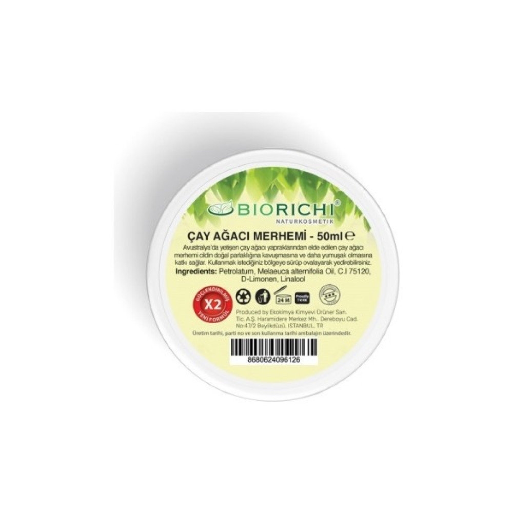 Biorichi Çay Ağacı Merhemi 50 ml Nemlendiriciler Fiyatı
