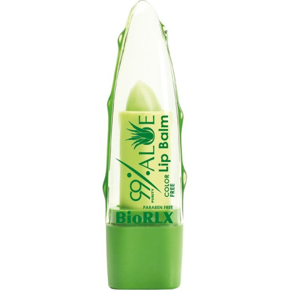 Biorlx Dudak Balmı %99 Aloe Vera Color Free Renksiz Nemlendirici Vegan Cilt Bakım 3,5 gr - Yeşil Dudak Bakımı / Koruyucu Fiyatı