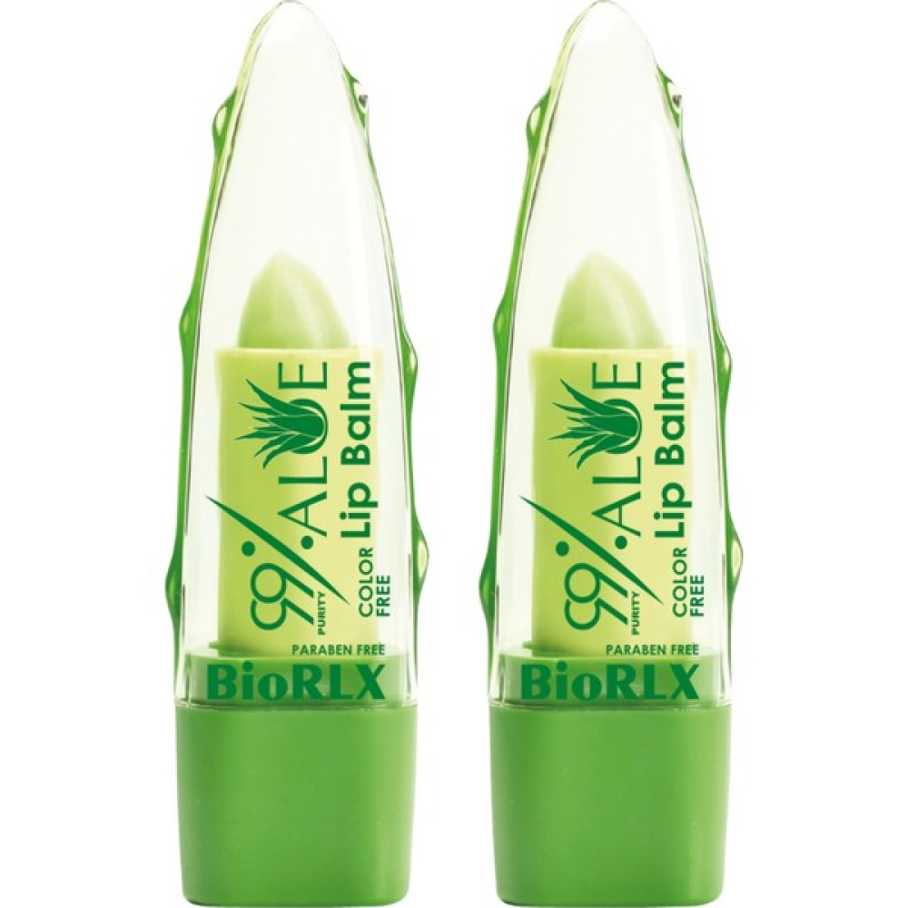 Biorlx%99 Saflıkta Aloe Vera Renksiz ve Parabensiz Yatıştırıcı Dudak Balsamı - 2 adet Oto Boyaları Fiyatı