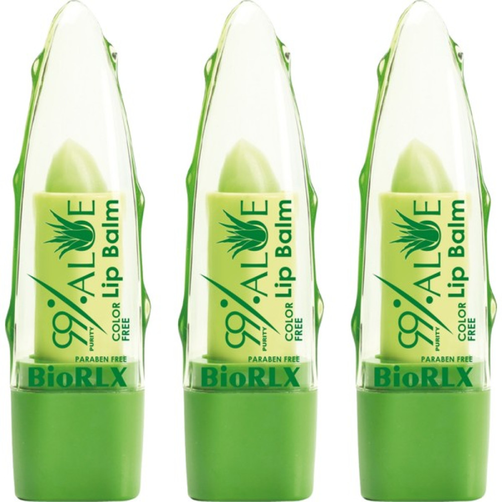 Biorlx%99 Saflıkta Aloe Vera Renksiz ve Parabensiz Yatıştırıcı Dudak Balsamı - 3 adet Oto Boyaları Fiyatı