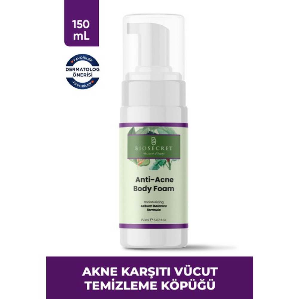 Biosecret Akne Karşıtı Vücut Temizleme Köpüğü 150 ml BIO38 Oto Boyaları Fiyatı