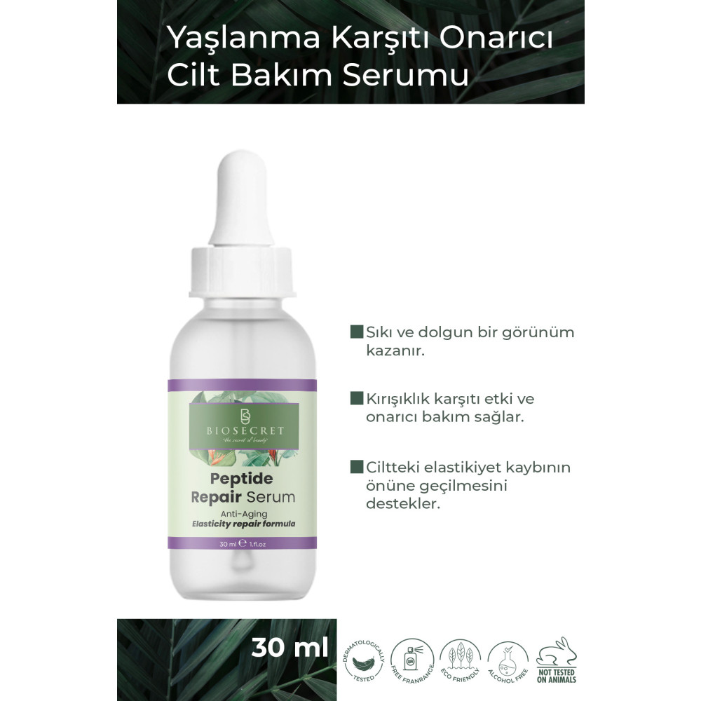 Biosecret Peptit Içerikli Yaşlanma Karşıtı Onarıcı Cilt Bakım Serumu 30ml Bıo21 Cilt ve Yüz Bakımı Fiyatı