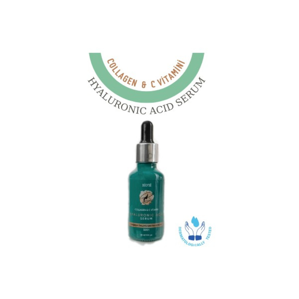 Bio'si Dermo Bio'si Collagen + C Vitminli Hyaluronic Acid Serum Ekstra Koruma 30 ml BIOSI015 Anti-Aging / Yaşlanma Karşıtı Fiyatı
