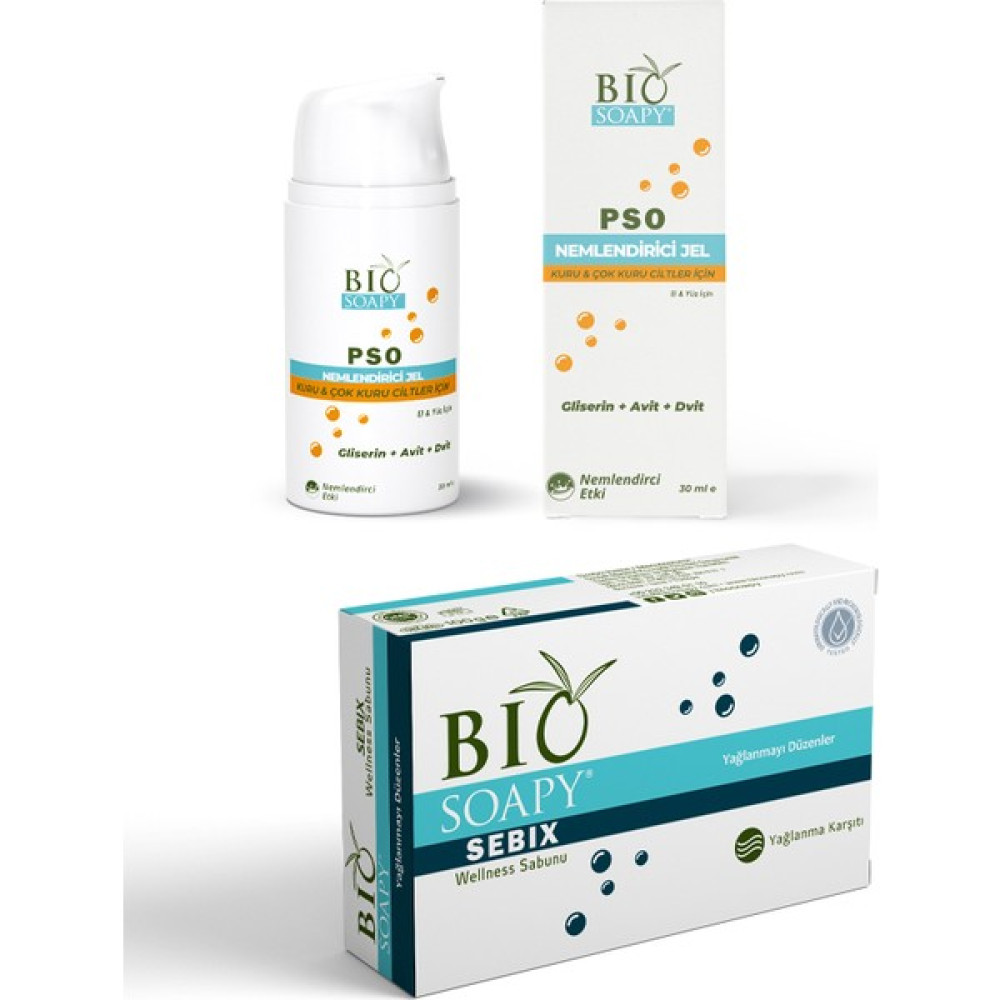 Biosoapy Saç ,sakal Derisi Bakımı Pullanan Deri Için Nemlendirici,onarıcı (Seboreik Dermatit)Sebix Sabun ve Pso Jel 100GR/30 ml Oto Boyaları Fiyatı