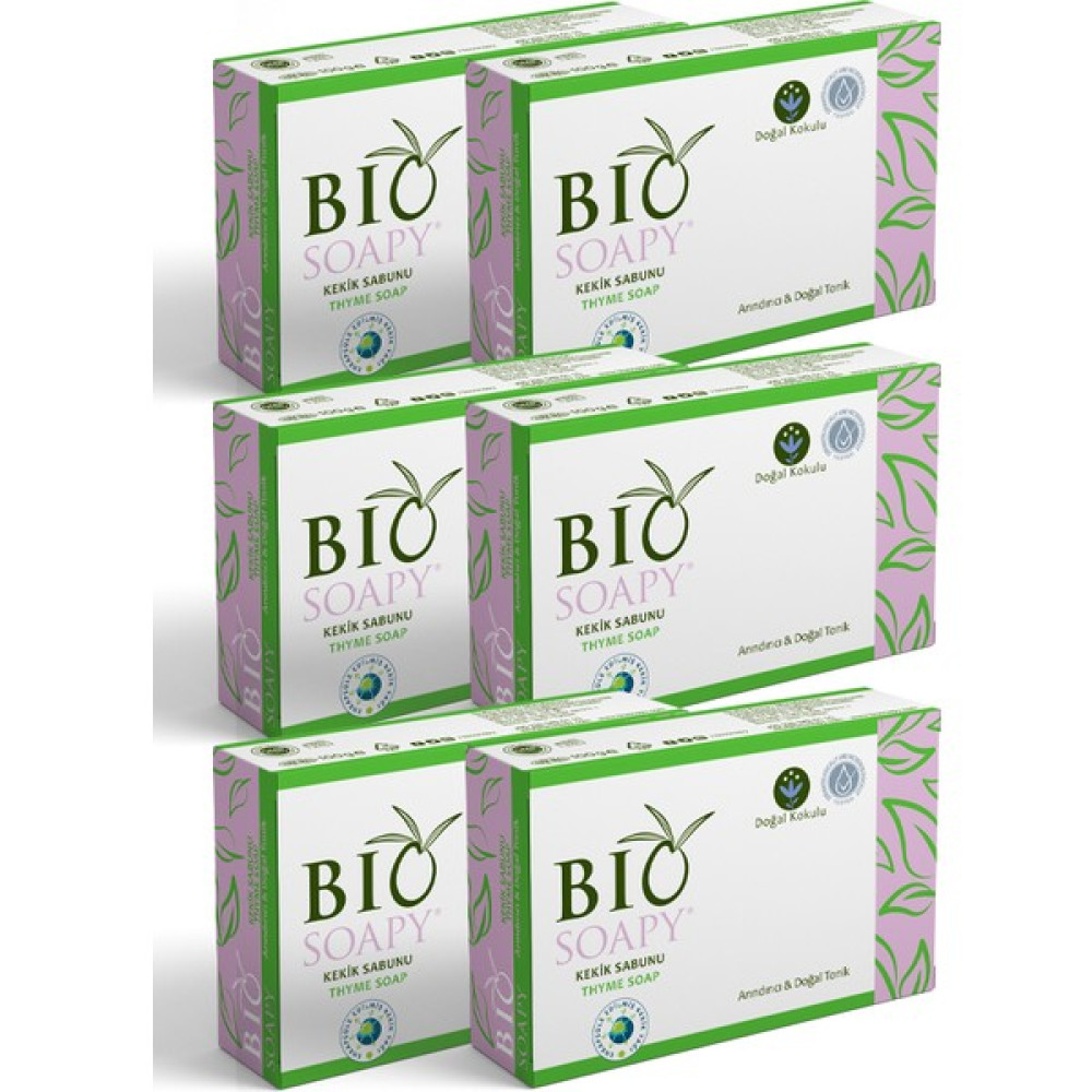 Biosoapy Siyah Noktalar Için Antiseptik Kekik Sabunu Doğal Hijgen 100 gr x 6 Adet Arınmış Bir Cilt Oto Boyaları Fiyatı