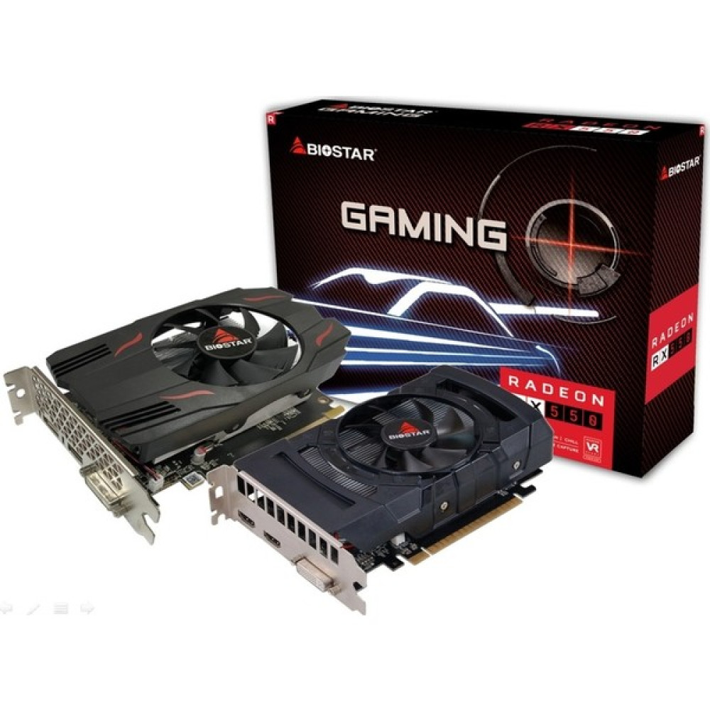 Biostar Amd Radeon RX550 4gb 128 Bit Gddr5 Pcı-E 3.0 Ekran Kartı VA5515RF41 Ekran Kartları Fiyatı