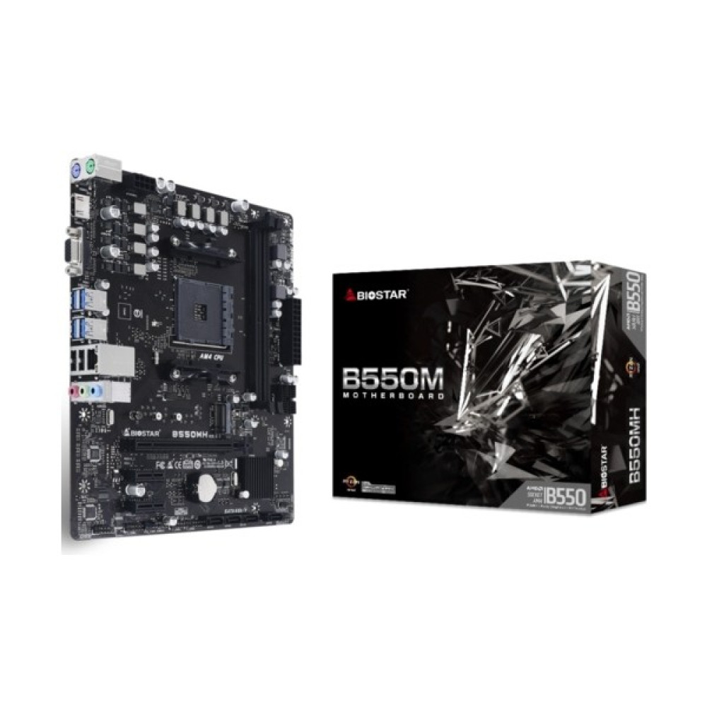 Biostar B550MH 4933MHZ Oc S+V+Gl Ddr4 Am4 (mAtx) Anakart Anakart Fiyatı