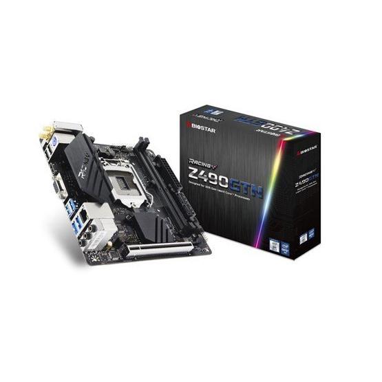 Biostar Racing Z490GTN Intel Z490 4400 MHz (OC) DDR4 Soket 1200 Mini ITX Anakart