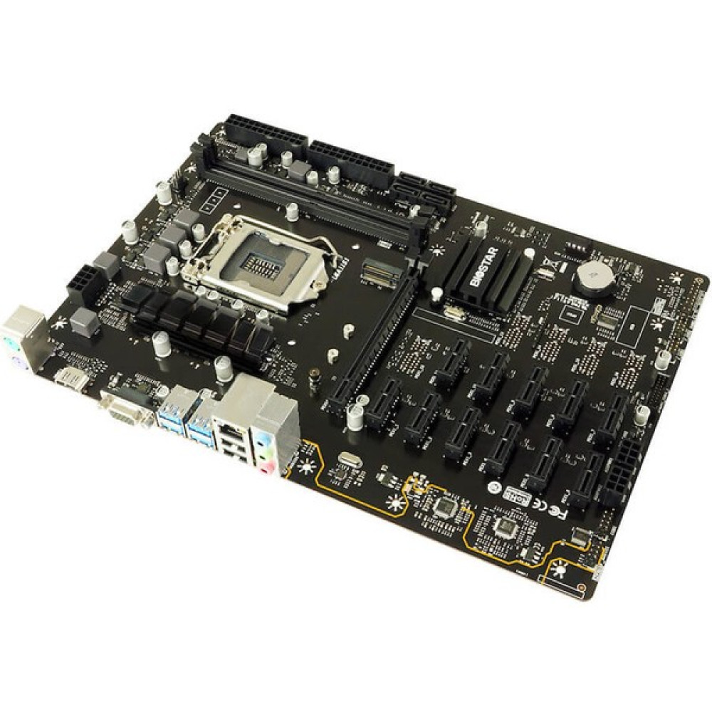 Biostar TB360-BTC Pro Ver.6x 8.9 Nesil Lga 1151 Ddr4 2666 M.2 12'li Ekran Girişi Hdmı Mining Anakart Anakart Fiyatı