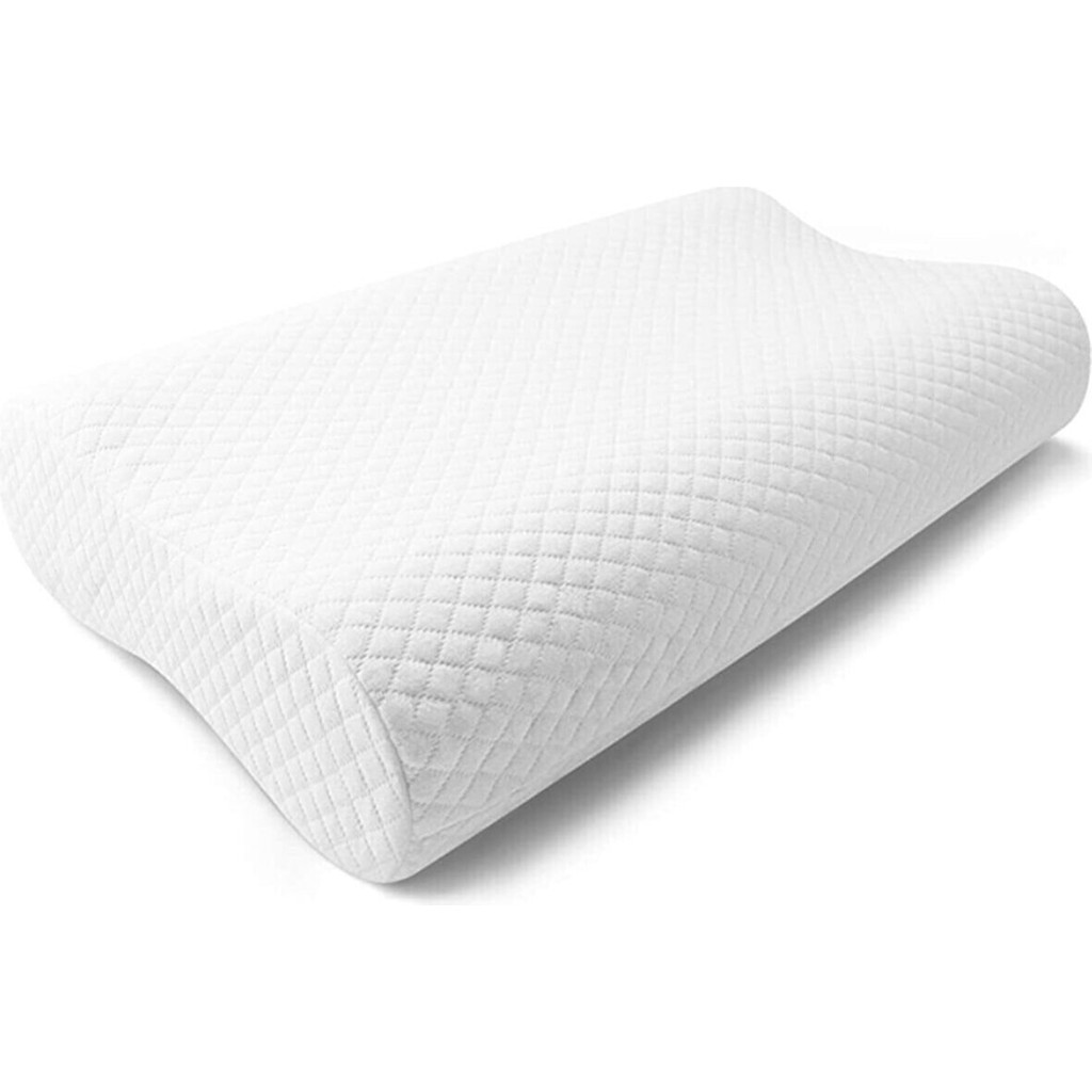 Bioteknik Ortopedik Visco Yastık Boyun Fıtığı Boyun Düzleşmesi Destekli Lüks Ortapedik Yastık. - 56 x 35 cm - Beyaz Yastık Kılıfı Fiyatı