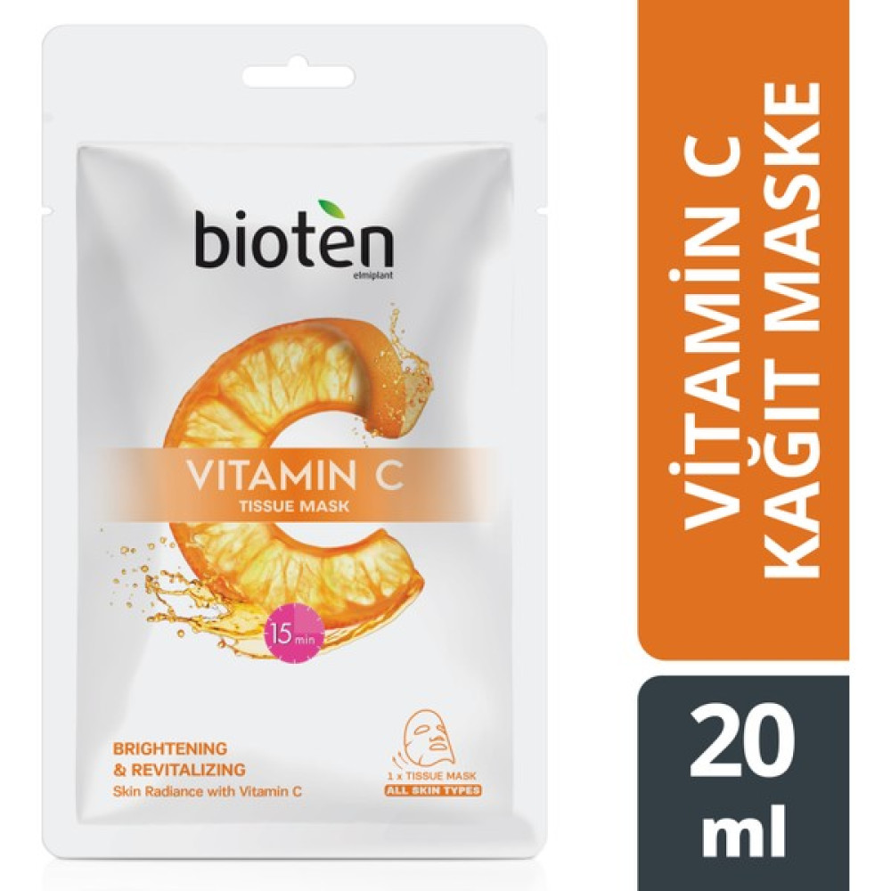 Bıoten Vitamin C Kağıt Maske Maskeler Fiyatı