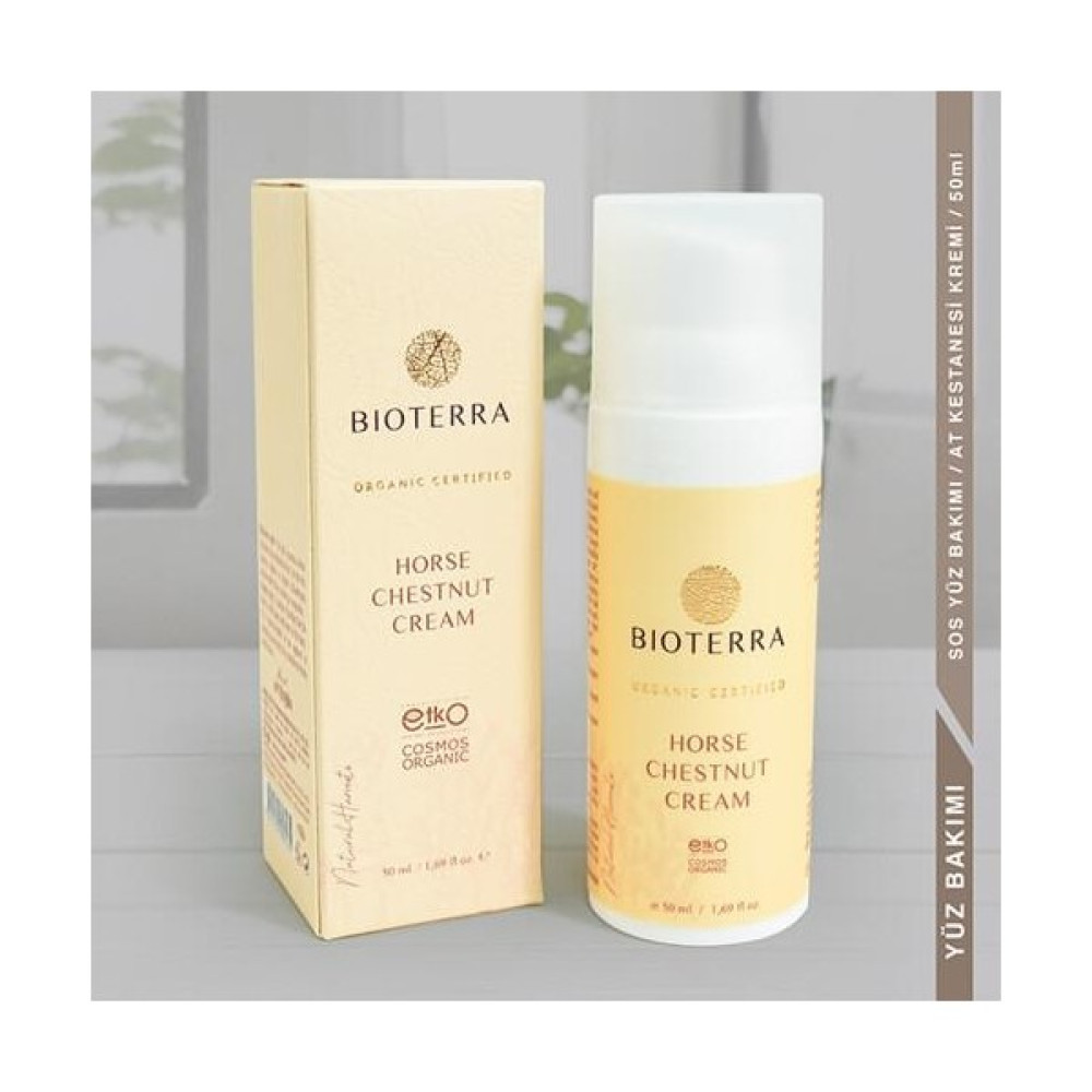 Bioterra Organik At Kestanesi Kremi 50 ml Nemlendiriciler Fiyatı