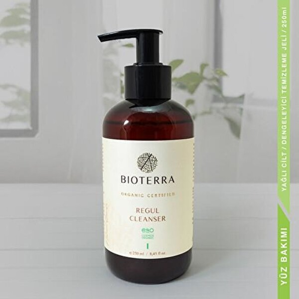 Bioterra Organik Regul Cleanser Dengeleyici Yüz Temizleme Jeli 250ML Cilt Temizleme ve Peeling Fiyatı